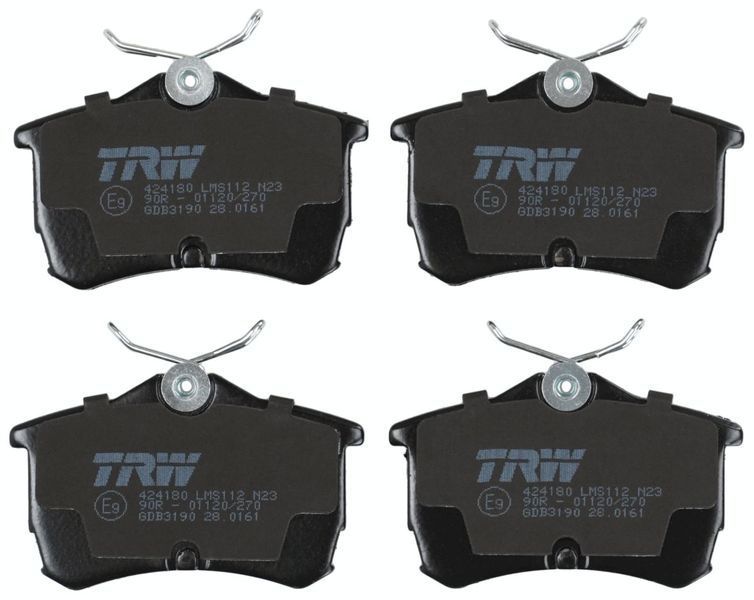 Колодки гальмівні задні TRW GDB3190 фото
